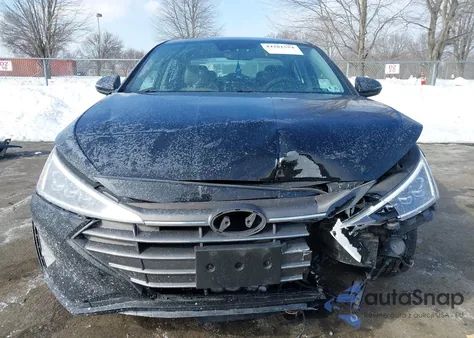 2020 Hyundai Elantra Limited from USA, damaged, VIN 5NPD84LF3LH627655